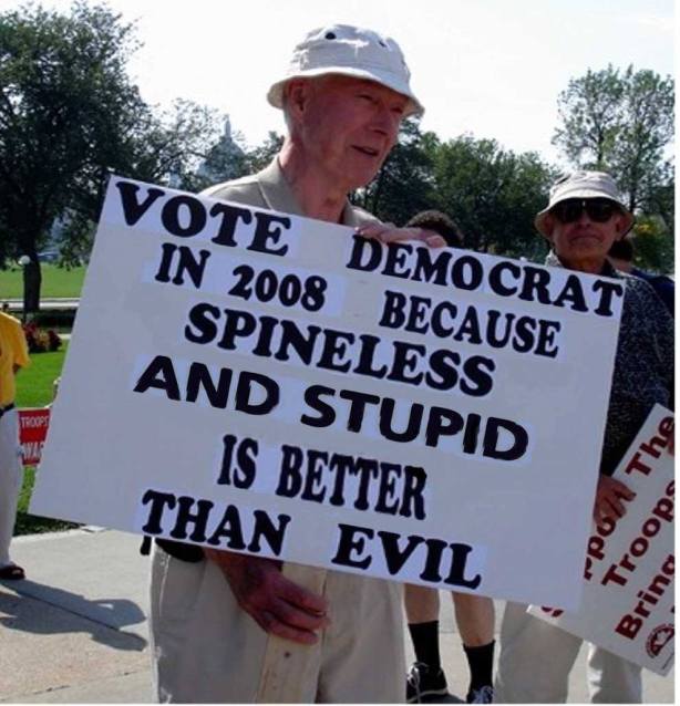 stupid and spineless Dems